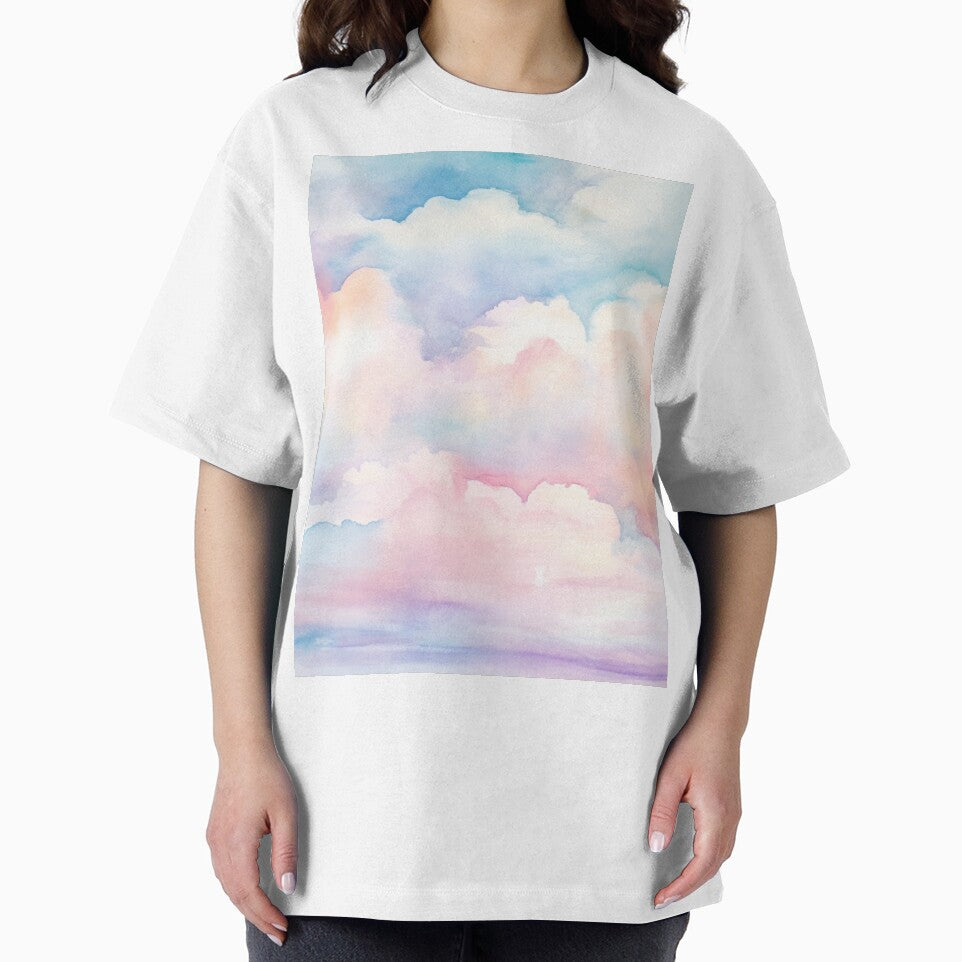 So softtttt pastel clouds water color painting. by PawinaK