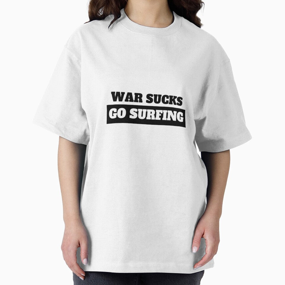 War sucks - go surfing by Be-Sa-Design