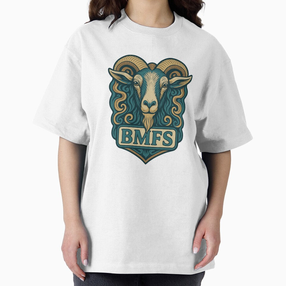 BMFS Goat – Teal & Earth Tone Colorway by Bayou Bill