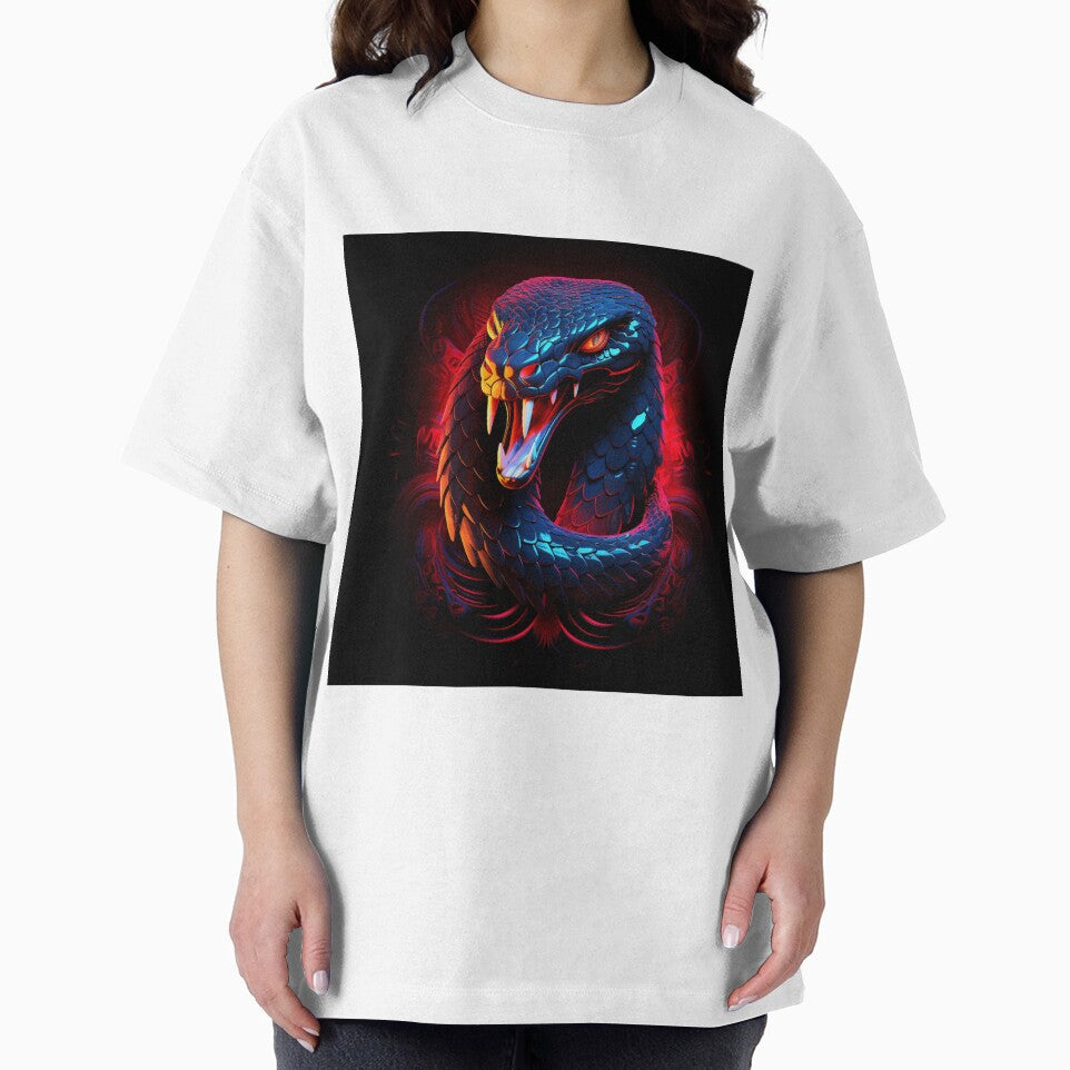 Snake Neon Pop Art 4 by AstroRisq