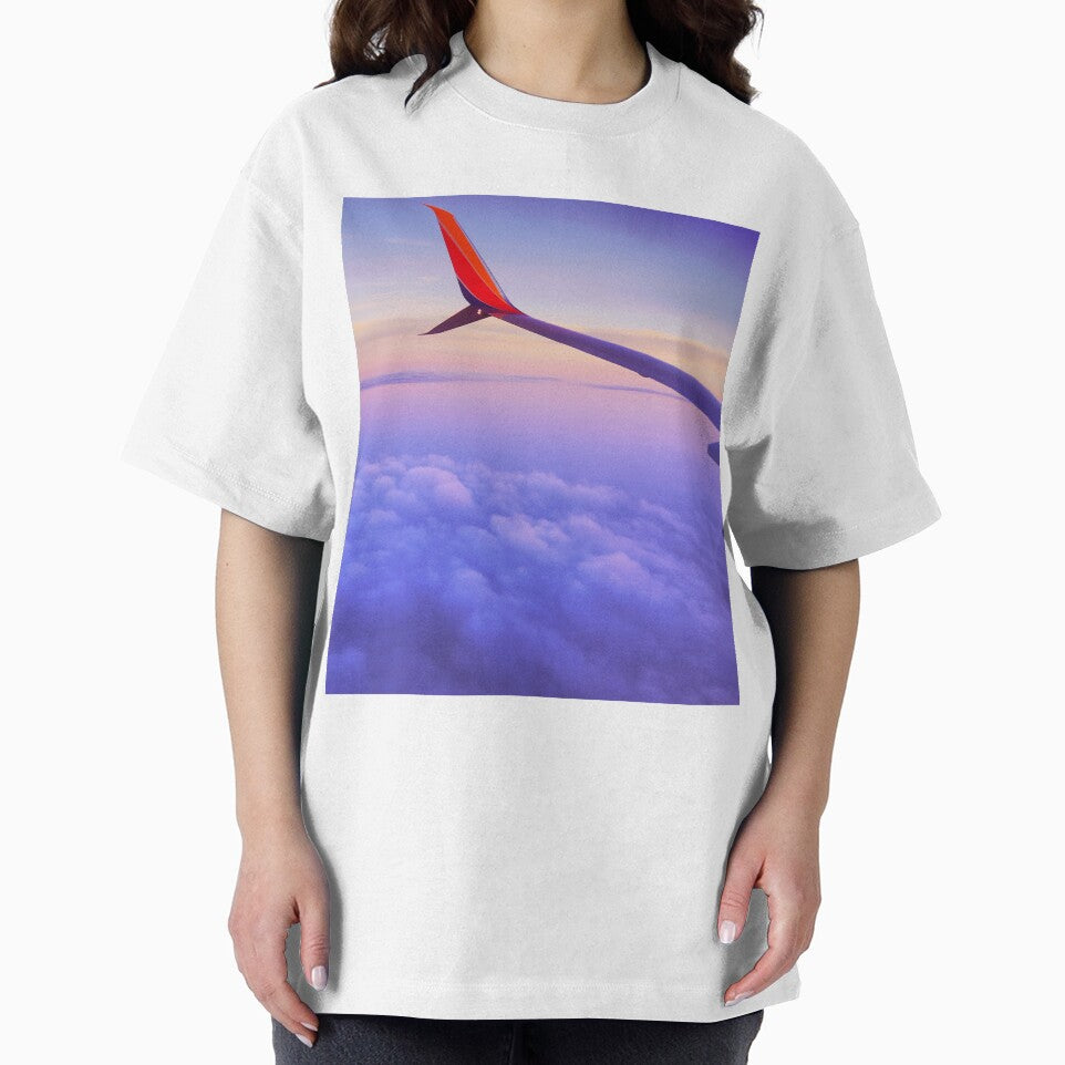 Purple Sunset Airplane Views by newburyboutique