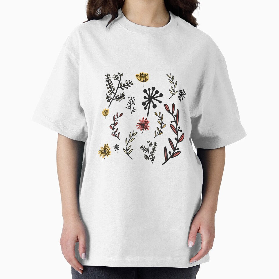 Flowers pattern nature minimalist handmade cool by Tropical Blood
