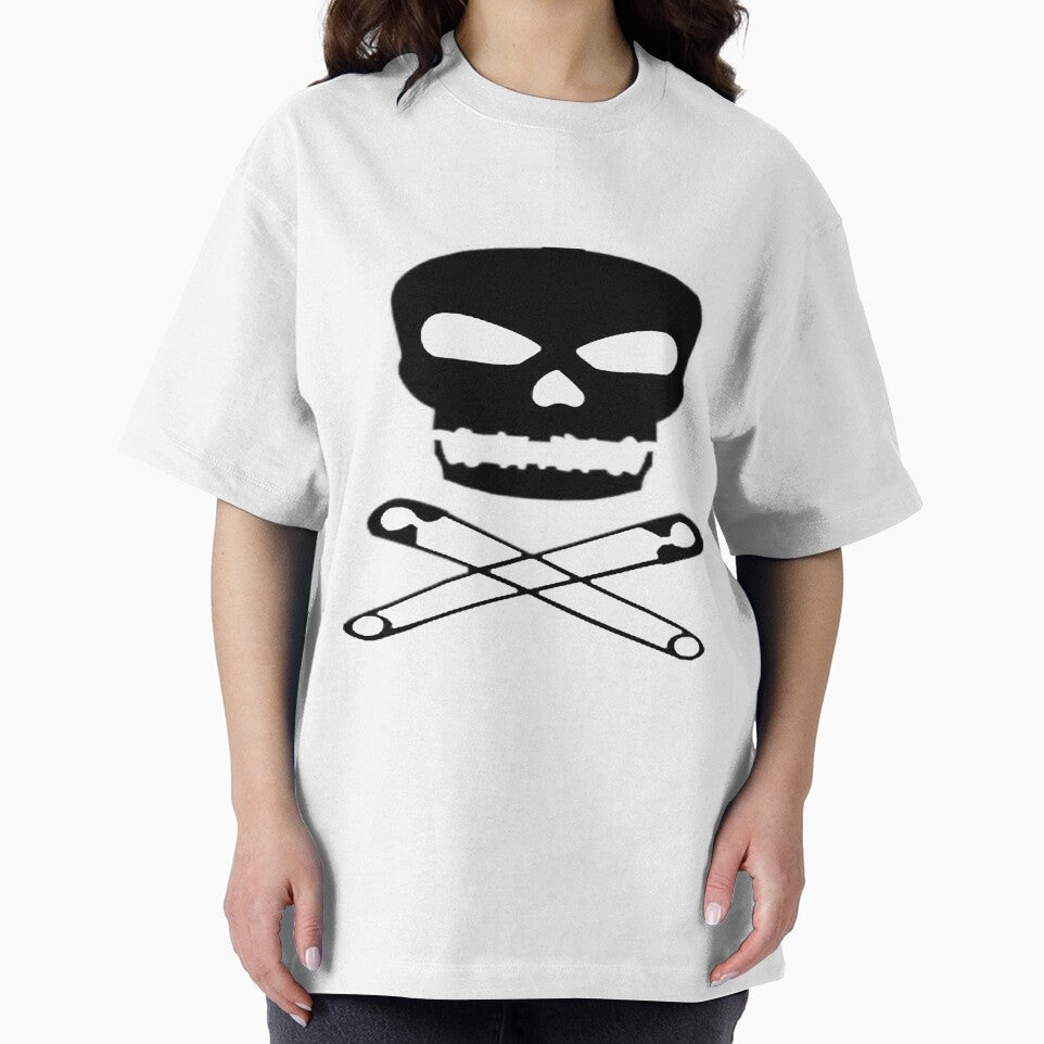 Skull and Crossed Pins - Punk by SerpentSkyArts
