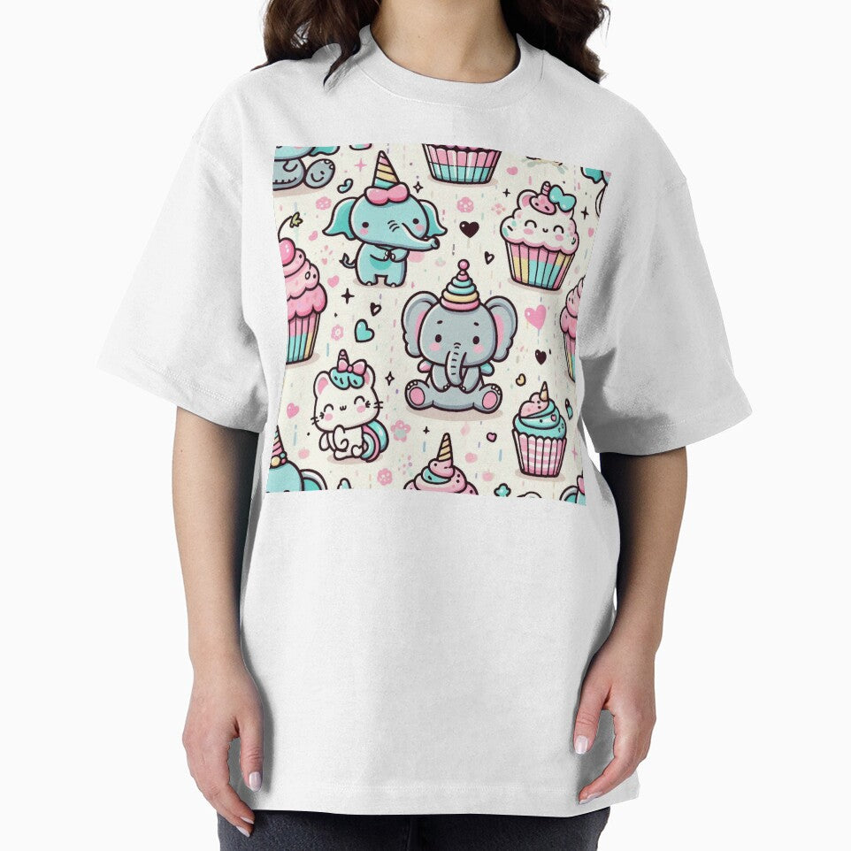 Kawaii Animals – Cute Seamless Patterns with Adorable Style by janusa