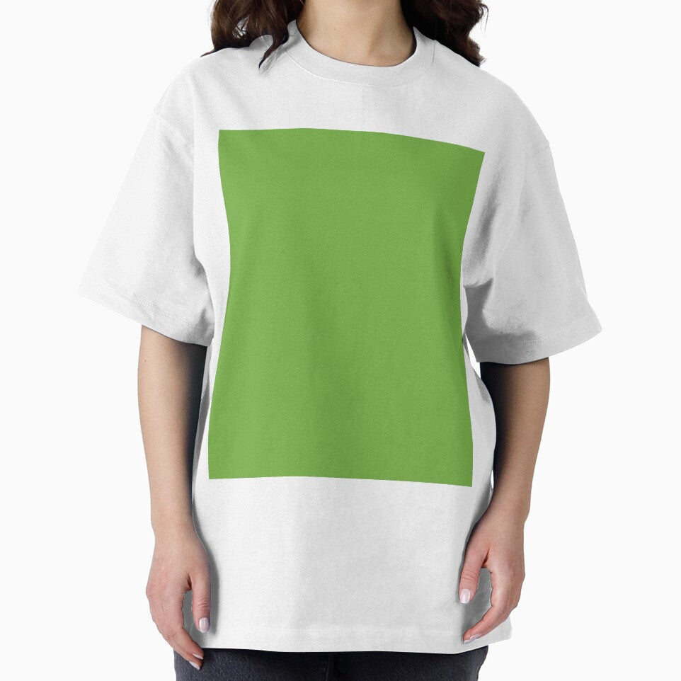 Plain Solid Color Medium Green Kiwi Green by mimihuang creations
