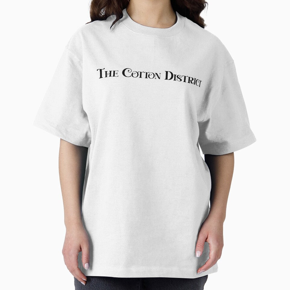 Cotton District Whimsy: Curly Black Text Design by EmeraldeaArt