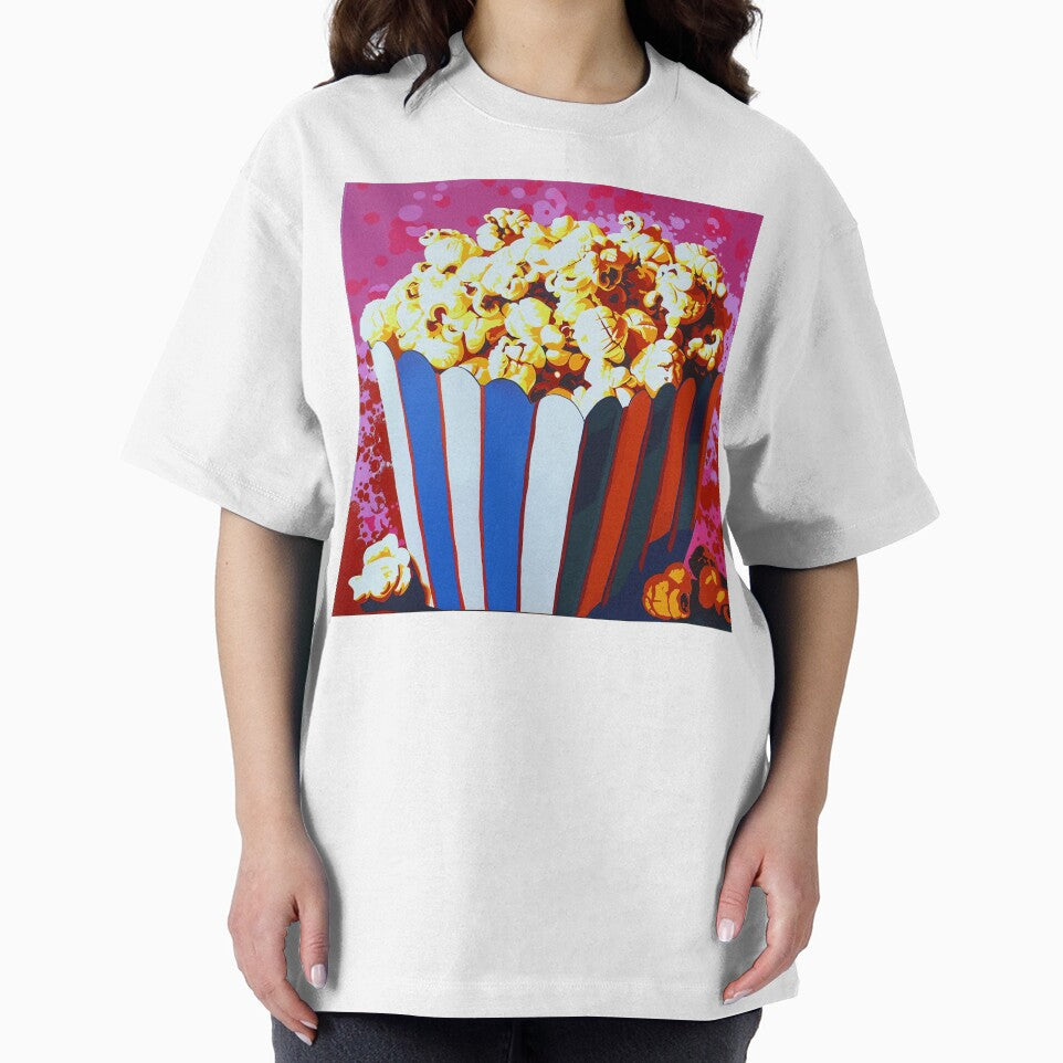 Movie Popcorn Pop Art 5 by AstroRisq