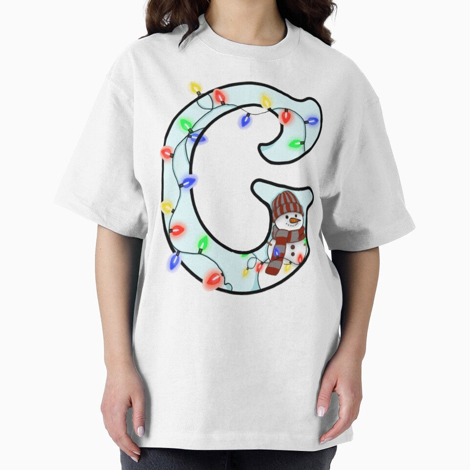 Holiday themed letter G by Artistkhg