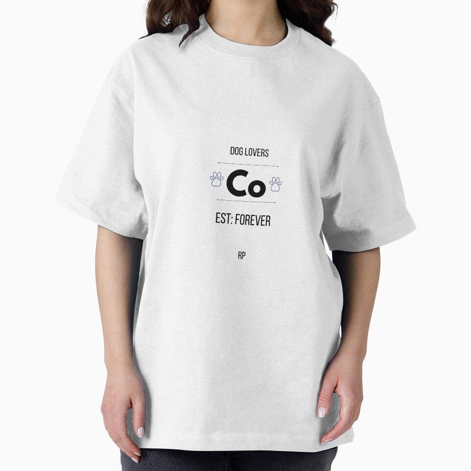 Vintage Dog Lovers Co Minimal Logo Dog Lover Shirt by Refinedpaws
