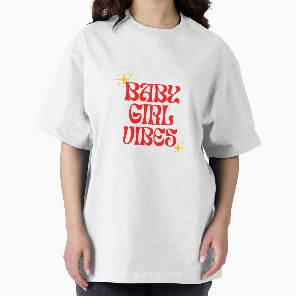Cute Y2K Baby Girl Vibes Shirt – Girly 2000s Aesthetic Tee by SimplyCarms
