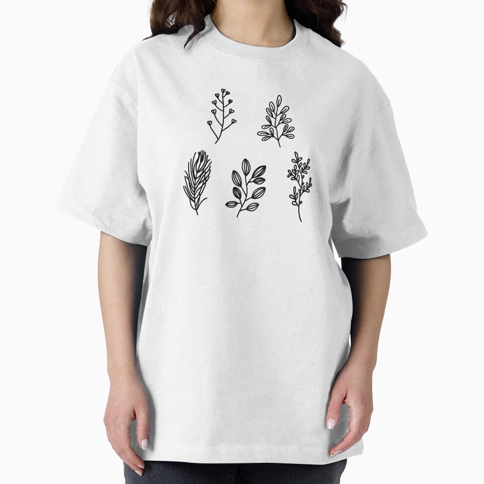 black and white plant sticker pack 1 by megan1007