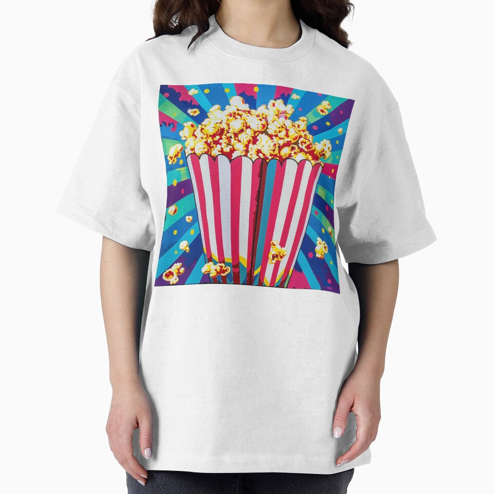 Movie Popcorn Pop Art 2 by AstroRisq