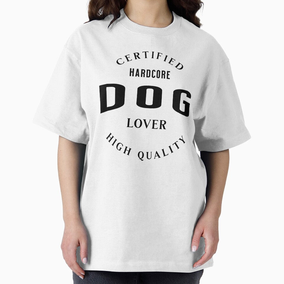 Certified Hardcore Dog Lover Funny Dog Lover Gift by Patina & Pixel