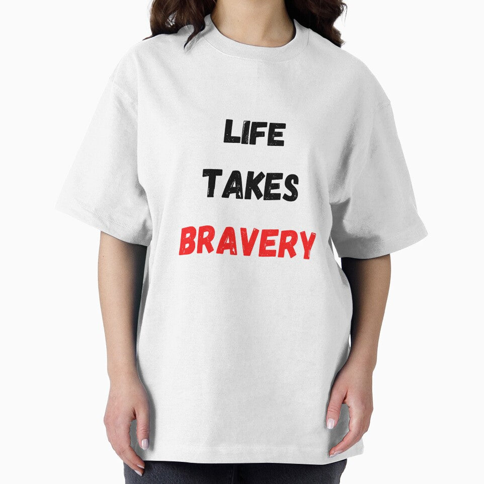 Quote About Life | Life Takes Bravery by Salman Hino