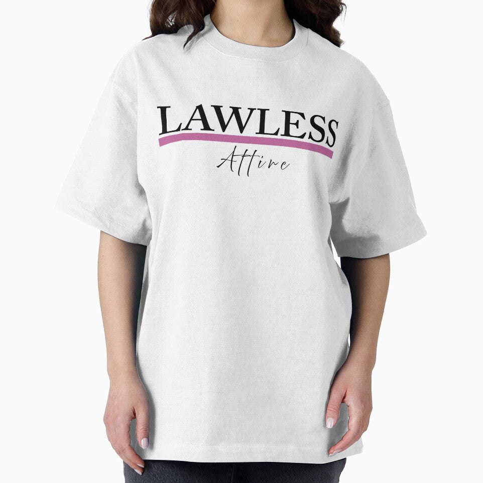 Black/Pink basic logo by LawessAttire