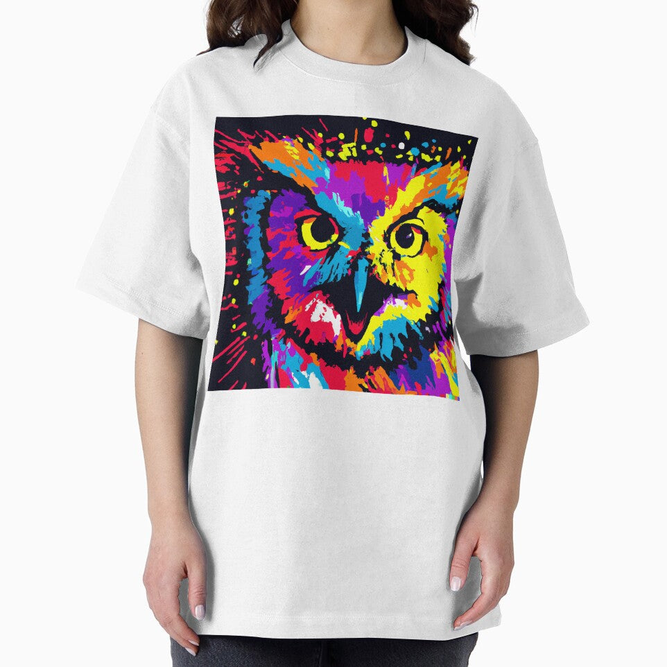 Owl In Pop Art by HVIUXLEE