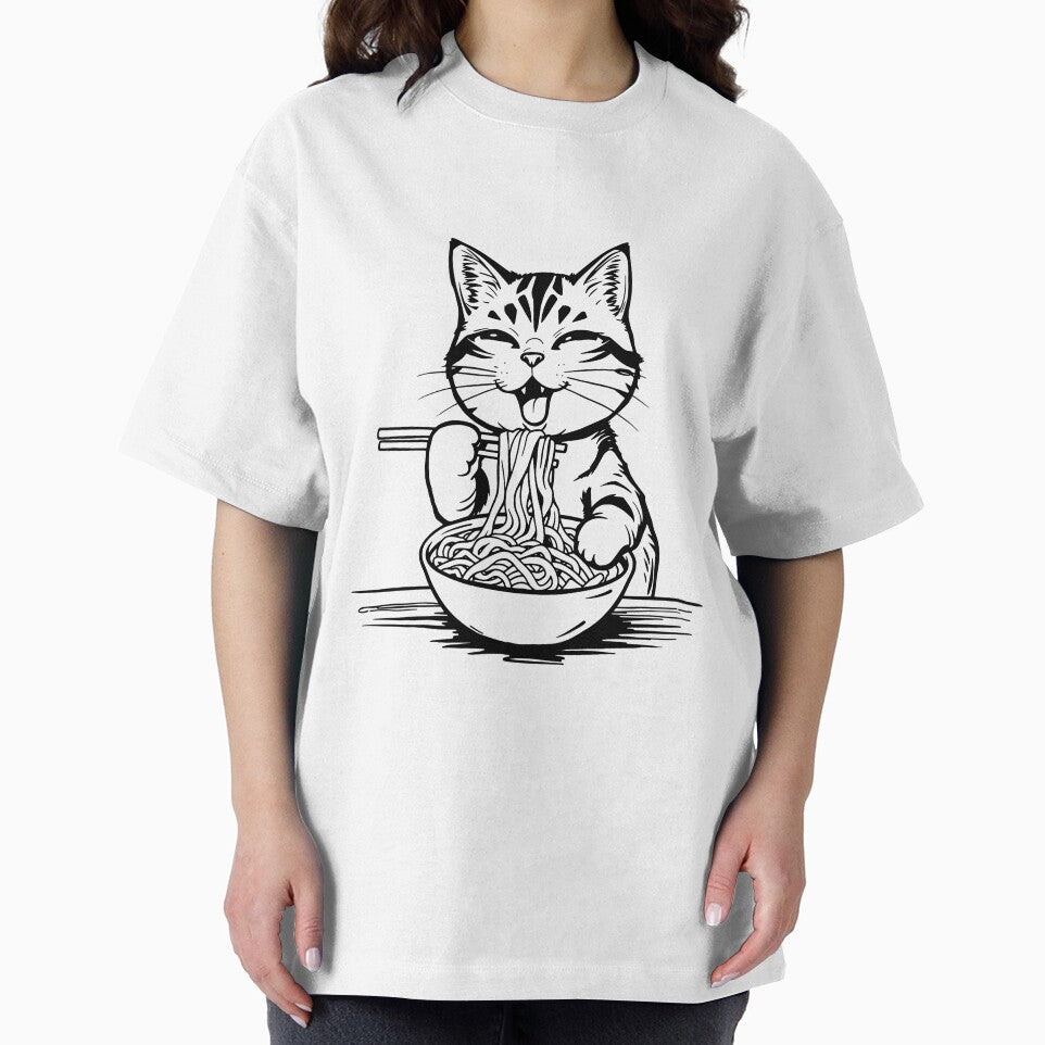 Noodle Cat by OlexPrints