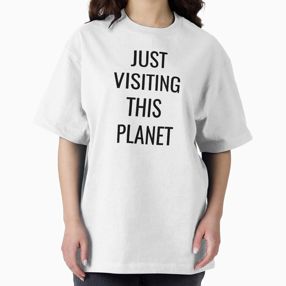 JUST VISITING THIS PLANET by Alice Monber’s LETTERING