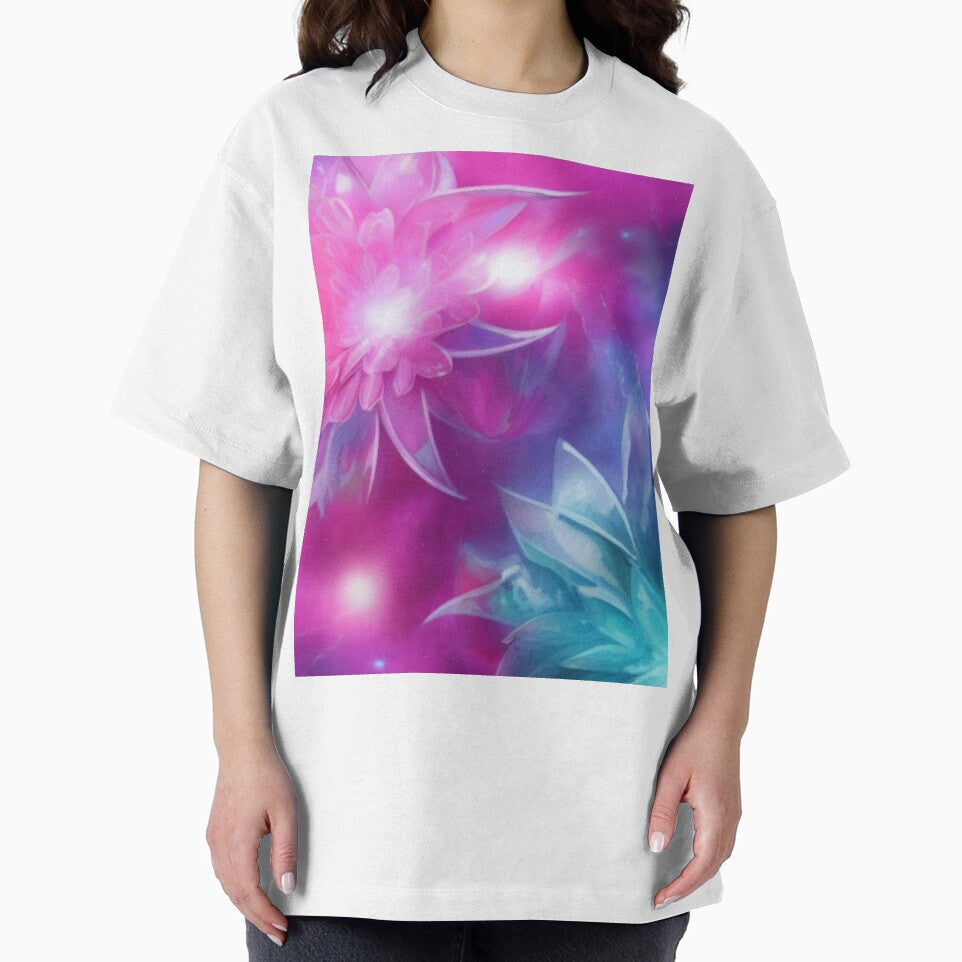 Soft Floral Starry Sky Watercolor No 10 by StephanieBrock