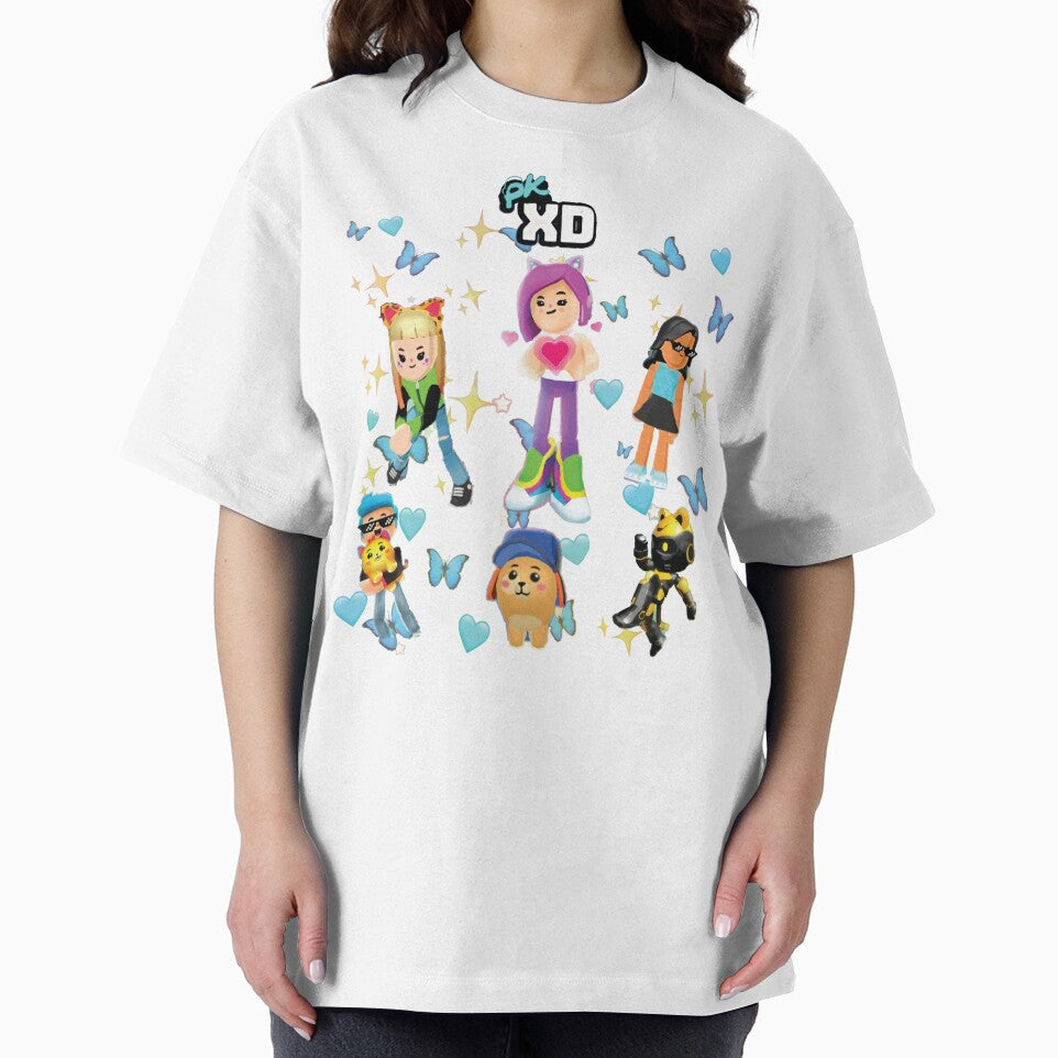 Cute PKXD Girls Squad – Aesthetic Gaming Design for Kids by Ynteen