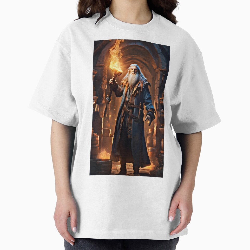 "Wizard of the Ages by MYTHIC PEEL STICKERS