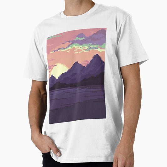 Pastel Pixel Gaming Landscapes – Retro Aesthetic Posters & Totes by sam54796