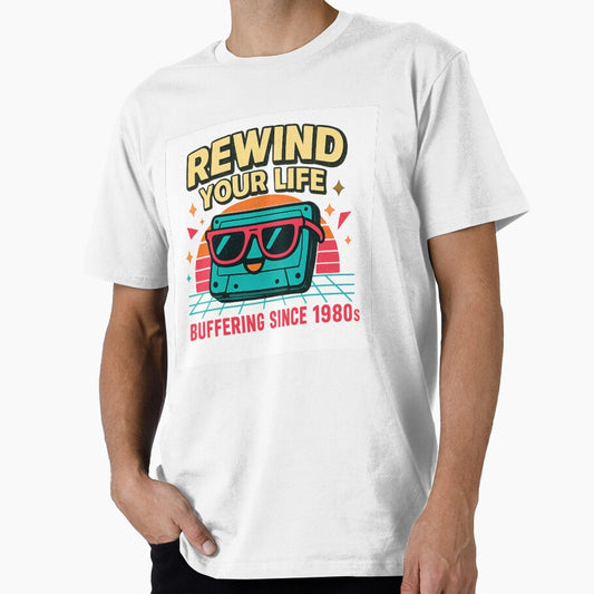 Nostalgic 80's tee design by SoftlandingCo