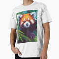 Aesthetic Pixel Red Panda  Soft Cozy Animal Design by Pixel8Prints