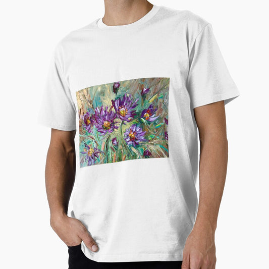 Purple Aster by anneparksart1