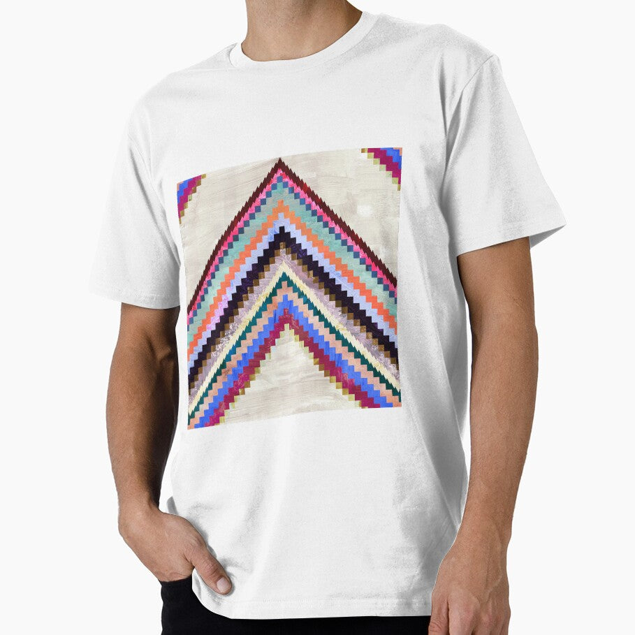 Boho Basic Chevron Cream by schatzibrown