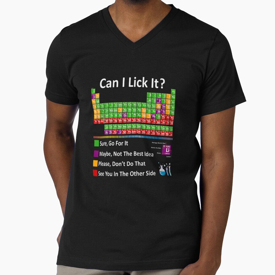 Can I Lick It Periodic Table Chart Science Teacher Cool Meme by Tiar-Kin