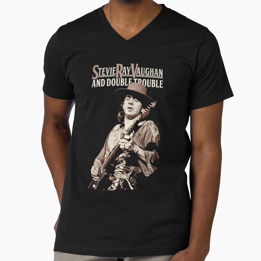 Guitarist Blues Man Vaughan 70s by goadbwhitcomb