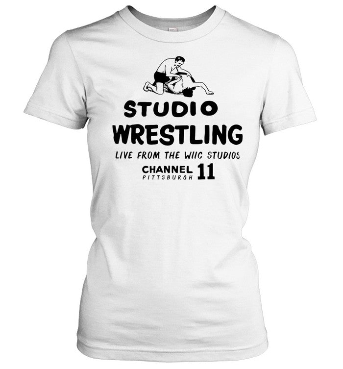 Studio Wrestling Live from the WIIC Studios Channel 11 Pittsburgh Unisex T-Shirt