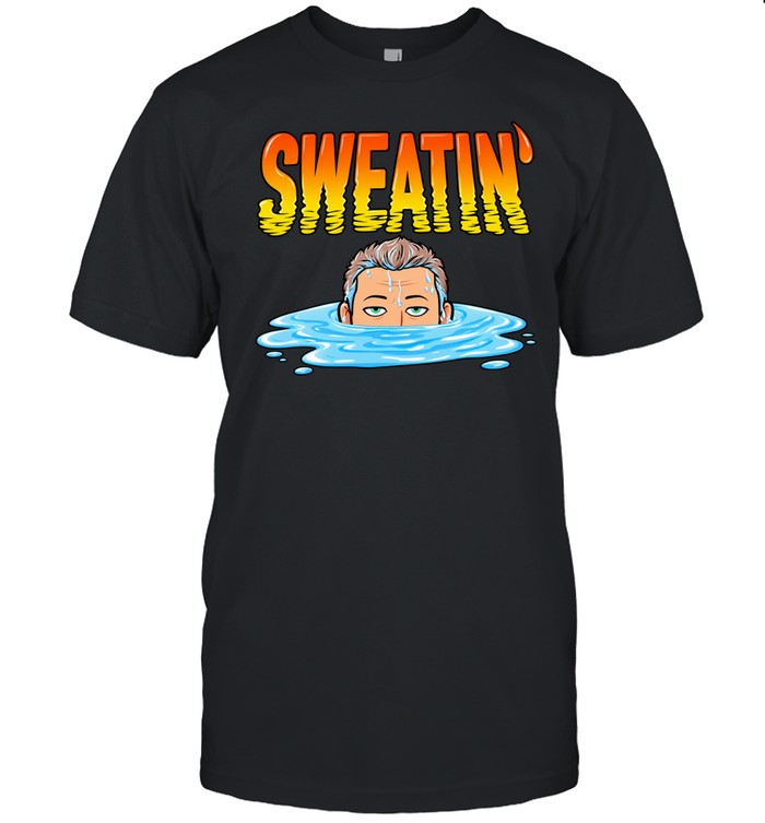 Sweatin’ Cartoon Face in a Puddle sweating Unisex T-Shirt
