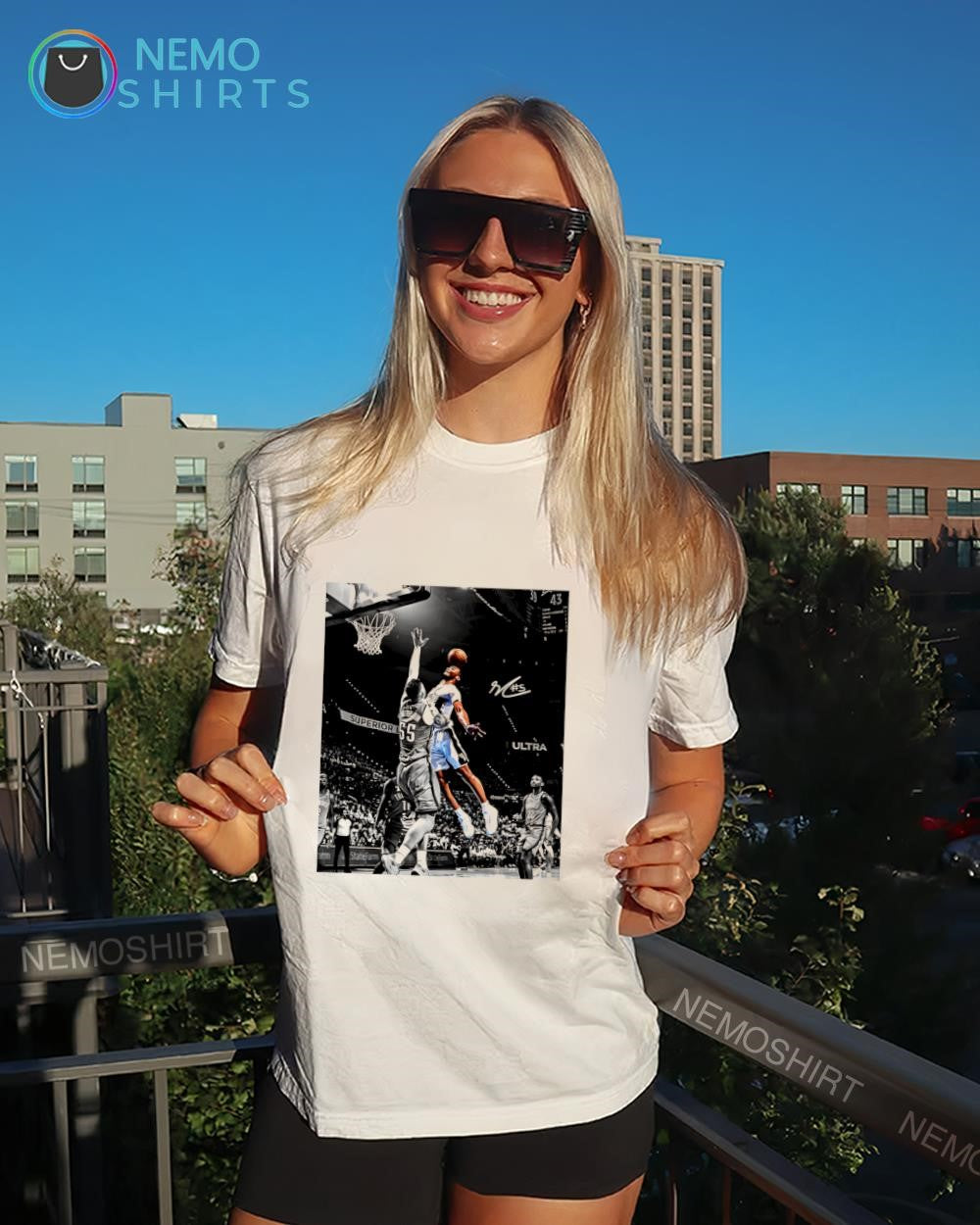 Victor Wembanyama San Antonio Spurs vs Dallas Mavericks memory graphic shirt