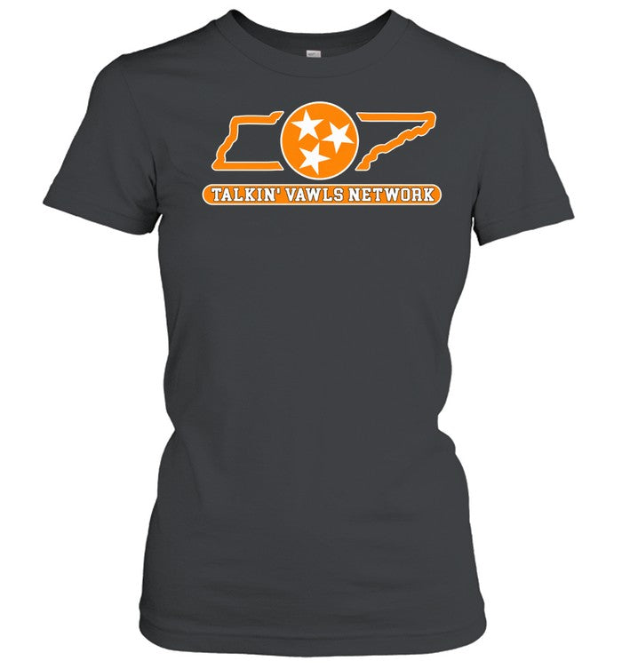 Talkin’ Vawls Network Tennessee Vols Logo Unisex T-Shirt