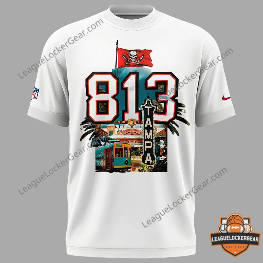 Tampa Bay Buccaneers Happy 813 Day T-Shirt