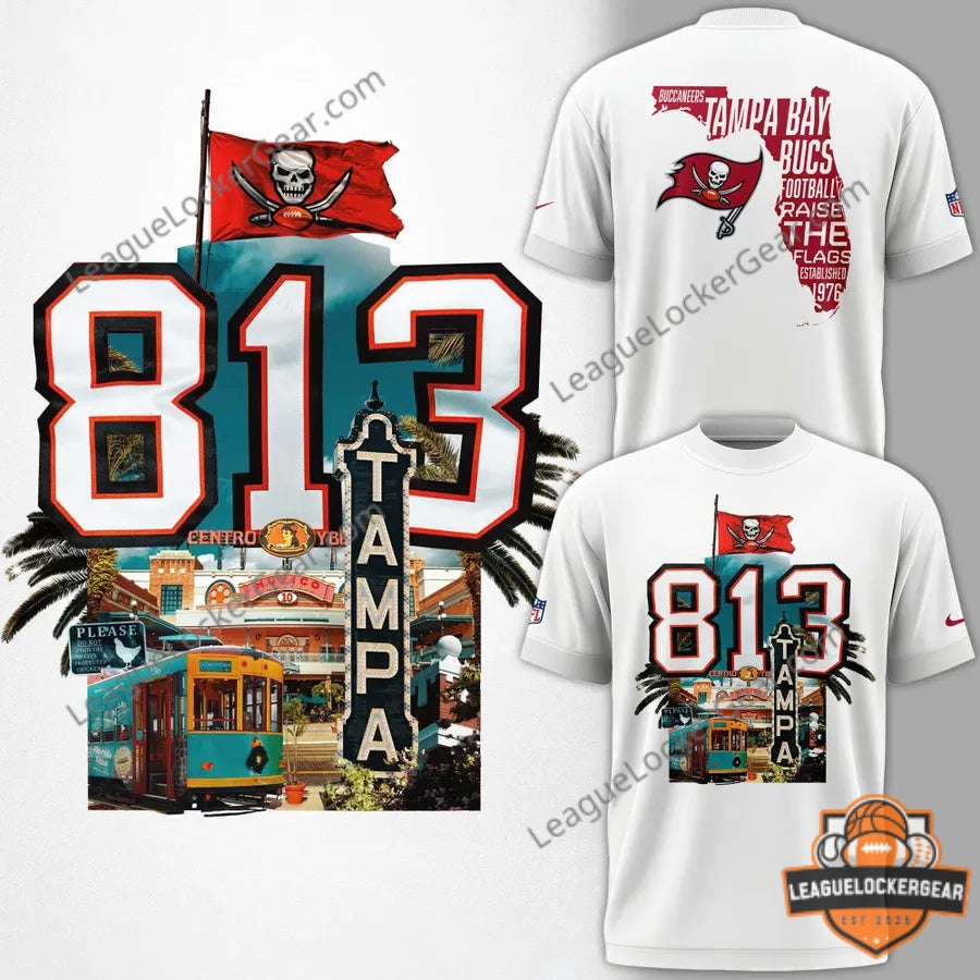 Tampa Bay Buccaneers Happy 813 Day T-Shirt
