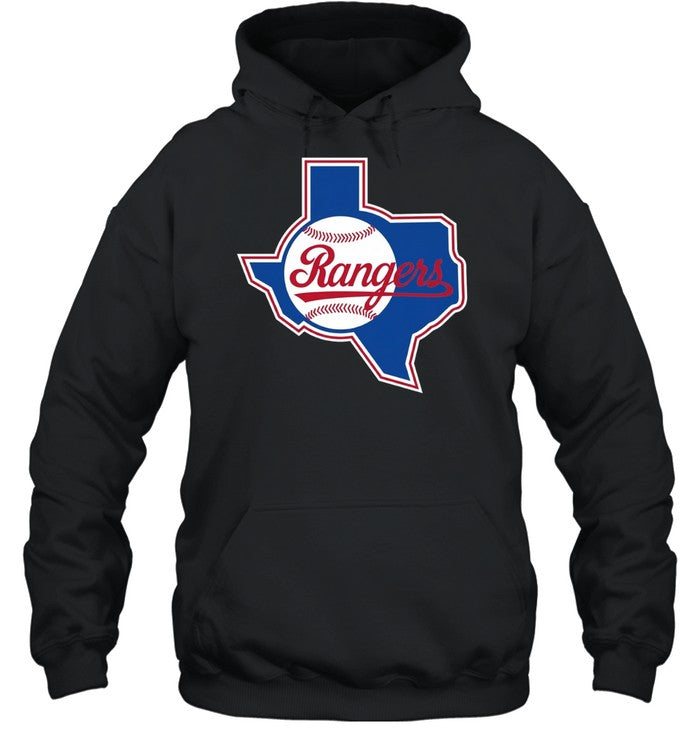 Texas Rangers baseball Texas map Unisex T-Shirt