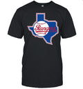 Texas Rangers baseball Texas map Unisex T-Shirt