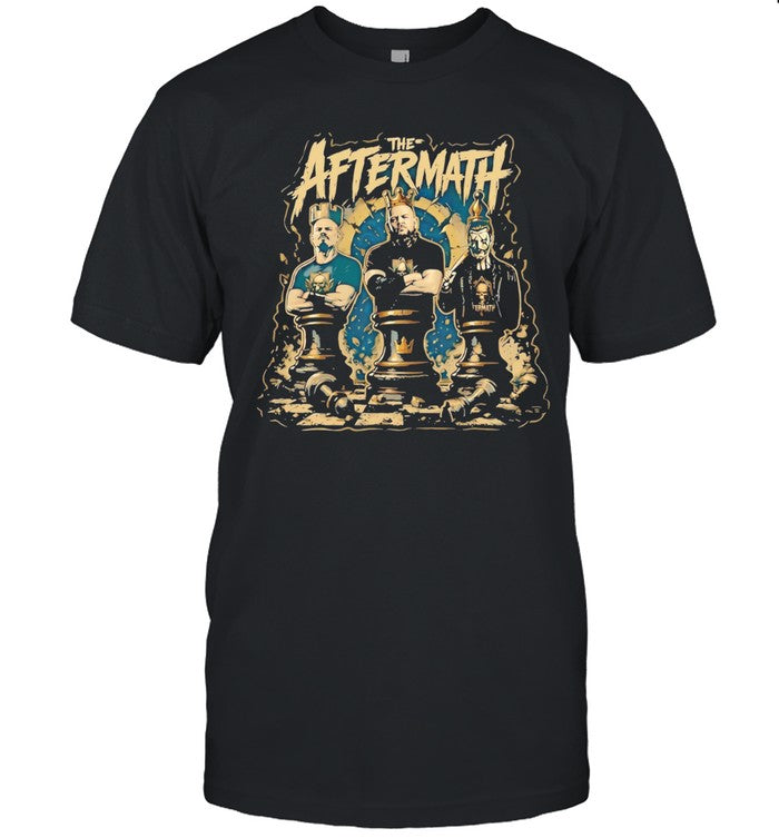 The Aftermath Chess Pieces kings strategy vintage Unisex T-Shirt