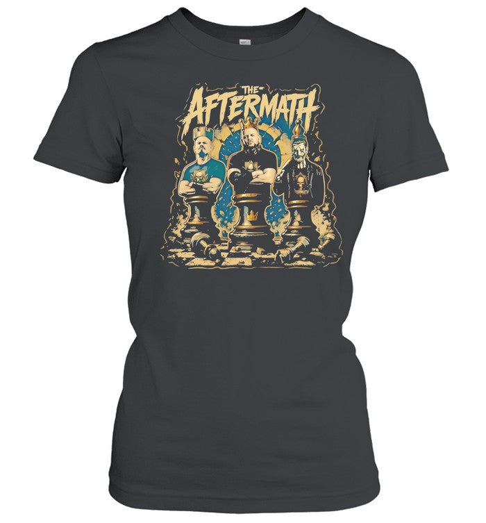 The Aftermath Chess Pieces kings strategy vintage Unisex T-Shirt