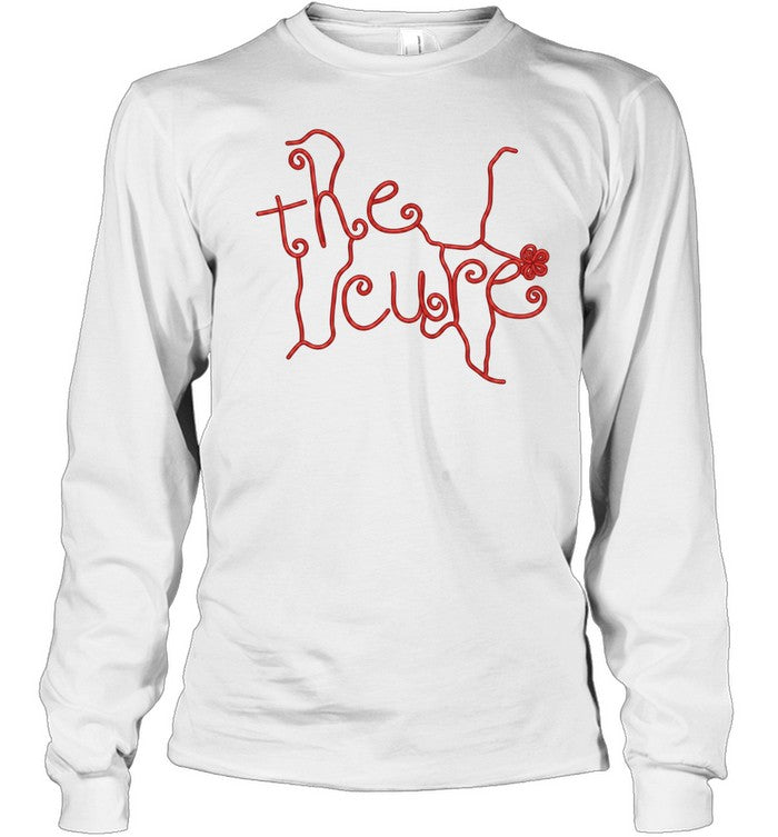 The Curse Floral Script Cat Unisex T-Shirt