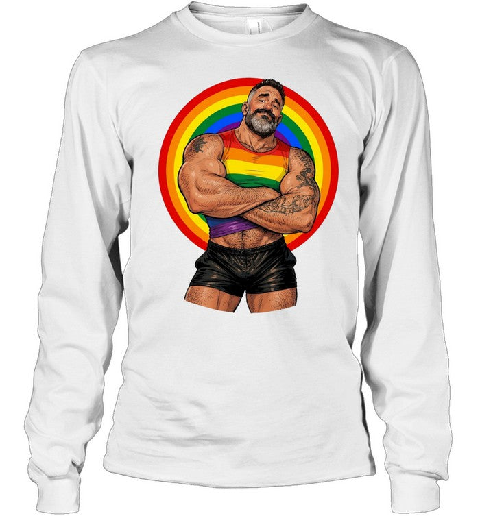 The Daddy Bureau Wowyco Rainbow Gay Pride Unisex T-Shirt