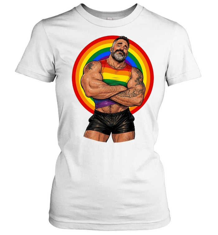 The Daddy Bureau Wowyco Rainbow Gay Pride Unisex T-Shirt