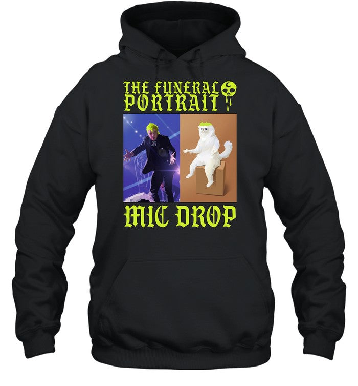 The funeral portrait mic drop meme Unisex T-Shirt