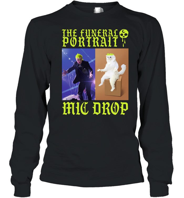 The funeral portrait mic drop meme Unisex T-Shirt