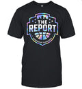 The Report powered by Fleeeezeee basketball logo Unisex T-Shirt