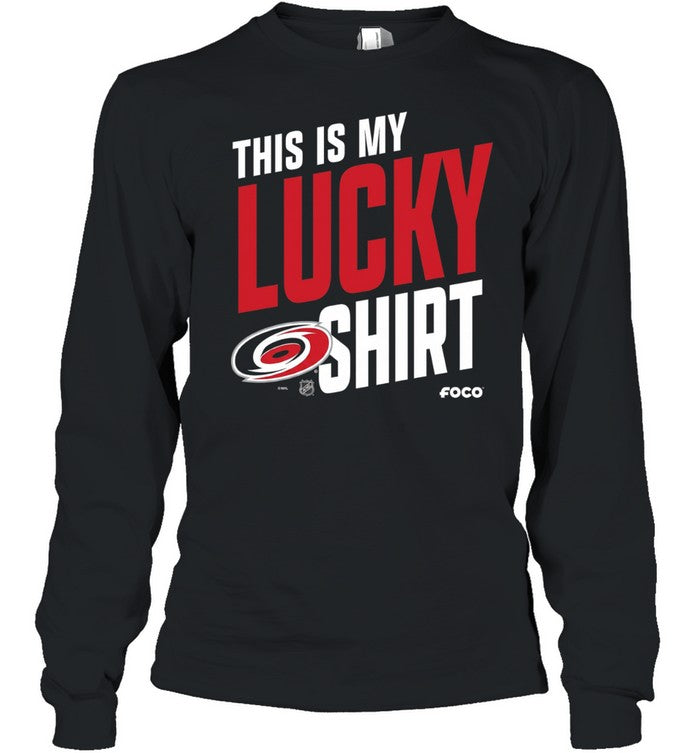 This is my lucky shirt Carolina Hurricanes team fan apparel andise Unisex T-Shirt