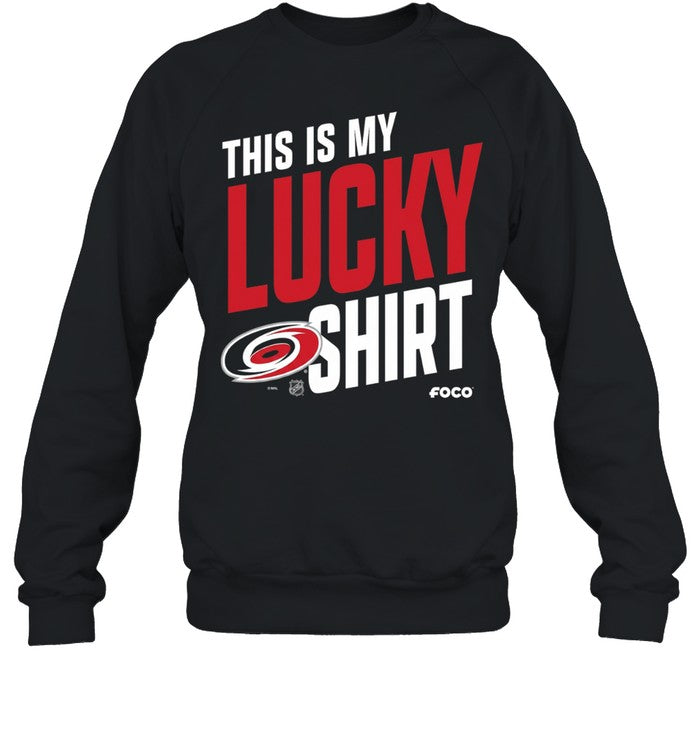 This is my lucky shirt Carolina Hurricanes team fan apparel andise Unisex T-Shirt